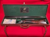 William & Son Custom Side by Side Double Barrel 20 Gauge with Case and Accessories