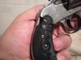 Forehand Arms Co. Revolver, Octagon barrel, 6 shot, nickel? very old, model F&W SOLD AS IS - 3 of 5
