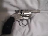 Forehand Arms Co. Revolver, Octagon barrel, 6 shot, nickel? very old, model F&W SOLD AS IS - 2 of 5