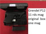 Grendel P-12 10 round magazine .380 ACP original box/manual - 2 of 4