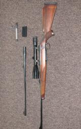 Sauer 200 W/ extra barrel, case and Zeiss Diavari-ZA - 4 of 14