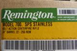 Remington 700 SPS Stailnless 22-250 - 2 of 8