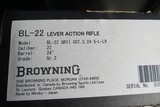 Browning BL-22 Grade II w/ Octagon Barrel, Satin Nickel Engraved Receiver - 2 of 8