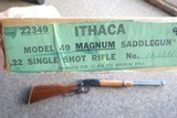Ithaca model 49 in 22 Magnum - 1 of 12