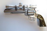Ruger New Model Super Blackhawk Bisley Stainless Hunter in 44 Remington Magnum - 1 of 5