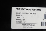 New in Box Tristar Viper G2 in 16 gauge Bronze/Walnut - 2 of 11