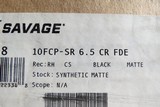 New in Box Savage Model 10 FCP-SR in 6.5 Creedmoor - 2 of 9