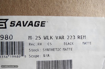Savage 25 Walking Varminter in 223 - Image 12 of 12