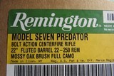 New in Box Remington Model Seven Predator in 22-250 - 12 of 12