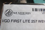 Weatherby Vanguard First Lite in 257 Weatherby Mag. - 12 of 12