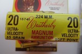 224 Weatherby Magnum Ammunition in 55 Grain - 5 of 5