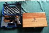 New in Box Smith & Wesson Model 29-10 Engraved w/ Wood Presentation Case