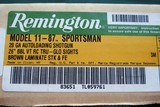 New in Box Remington 11-87 Sportsman 20 gauge - 9 of 9