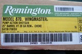 Remington Model 870 Wingmaster in 28 Gauge w/Box - 10 of 10