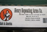 New in Box Henry Side Gate Lever Action Model H024-360BH in 360 Buckhammer - 14 of 14