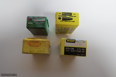 375 Caliber Bullets