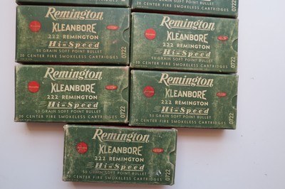 Remington Kleanbore 222 Remington Hi-Speed Ammo - Image 3 of 7