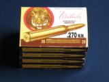 WEATHERBY 270 WM AMMO - 1 of 1