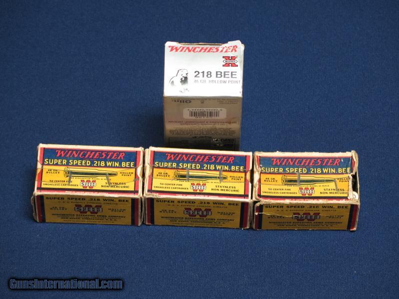 WINCHESTER 218 BEE AMMO