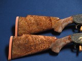 WINCHESTER 12 12 GAUGE PIGEON GRIEBEL ENGRAVED PAIR - 2 of 13