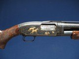 WINCHESTER 12 12 GAUGE PIGEON GRIEBEL ENGRAVED PAIR - 3 of 13