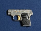 COLT 1908 25 ACP A. BEE ENGRAVED - 2 of 4