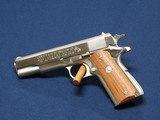 COLT 1911 70'S SERIES NICKEL 45 ACP - 2 of 2