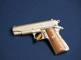 COLT 1911 COMBAT COMMANDER 45 ACP SATIN NICKEL - 3 of 4