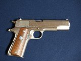 COLT 1911 45 ACP NICKEL 1972 - 1 of 4