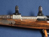 ARNOLD GRIEBEL 244 REM ENGRAVED CUSTOM RIFLE - 7 of 14