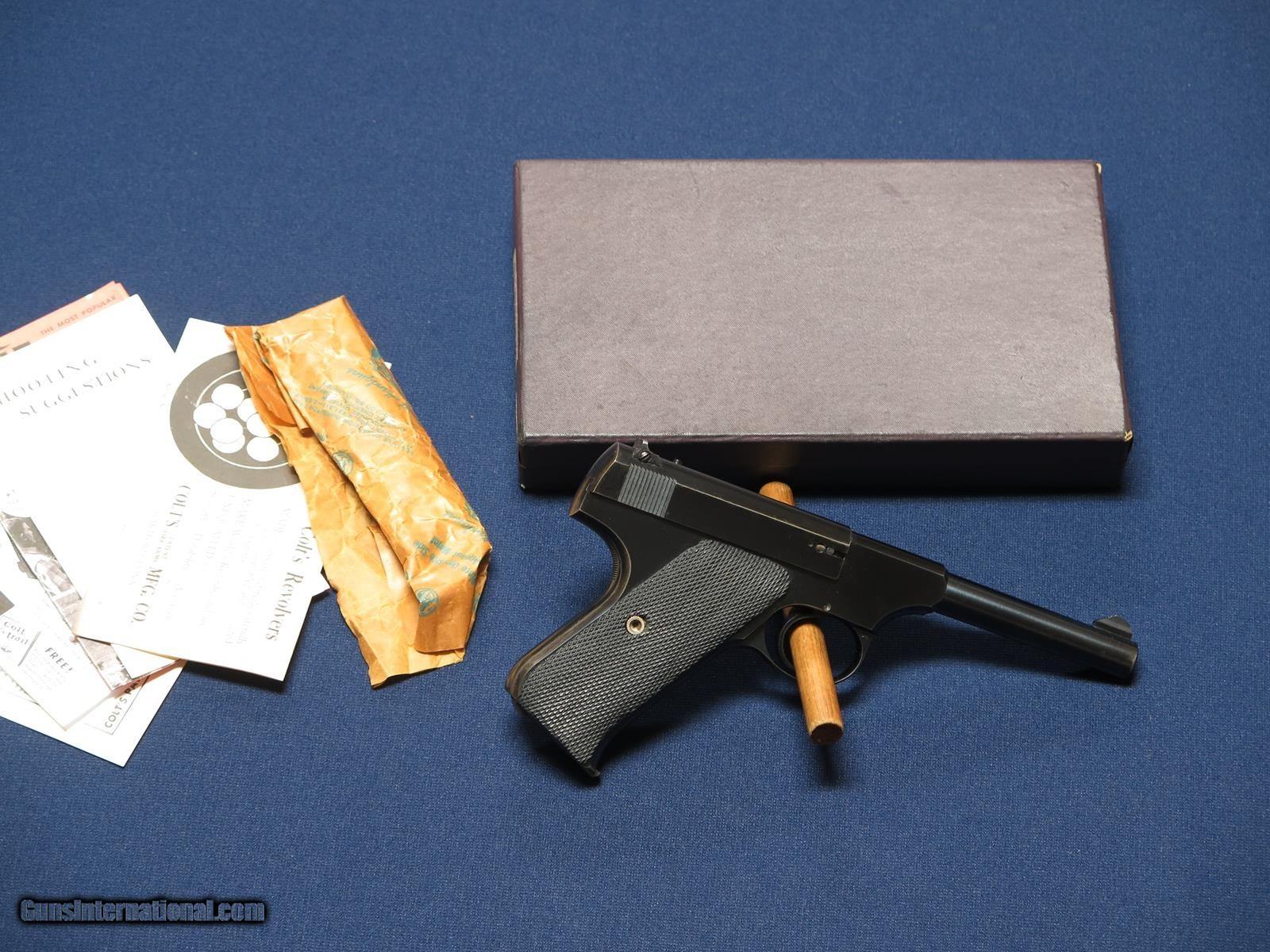 COLT WOODSMAN 22LR 1939 W/BOX