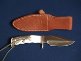 RANDALL #19 STAG HANDLE KNIFE - 2 of 3