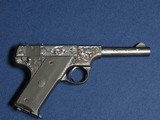 HIGH STANDARD MODEL B ENGRAVED 22LR - 1 of 5