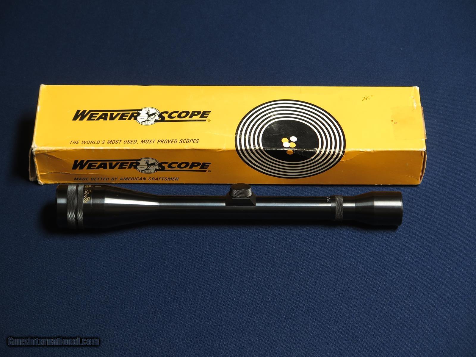 WEAVER K8-1 SCOPE