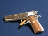 COLT 1911 70'S SERIES 45 ACP NICKEL - 3 of 4