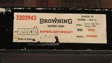 BROWNING SUPERPOSED PIGEON GRADE SUPERLIGHT 20 GAUGE - 9 of 9