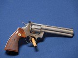 COLT PYTHON NICKEL 357 MAGNUM 1978