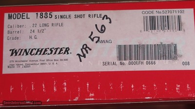 WINCHESTER 1885 HIGH GRADE 22LR - Image 9 of 9