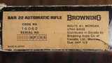 BROWNING BAR-22 22LR - 8 of 8