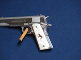 COLT 1911 STAINLESS GOVERNMENT MODEL 45 ACP - 5 of 6