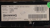 BROWNING 71 HIGH GRADE 348 WIN - 8 of 8