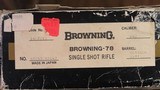 BROWNING 78 243 WIN - 9 of 9