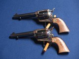 2 COLT SINGLE ACTION ARMY 125TH ANNIVERSARY 45 COLT - 3 of 6