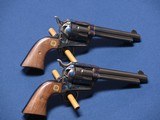 2 COLT SINGLE ACTION ARMY 125TH ANNIVERSARY 45 COLT - 1 of 6