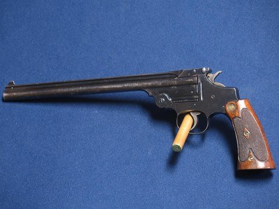 SMITH & WESSON SINGLE SHOT 3RD MODEL 22LR - Image 3 of 4