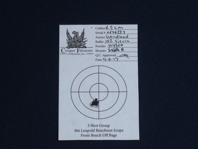 COOPER 22R RAPTOR 6.5 CREEDMOOR - Image 8 of 8