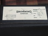 BROWNING SUPERPOSED SUPERLIGHT 12 GAUGE - Image 8 of 8