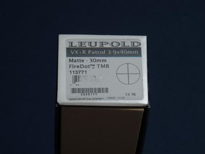 LEUPOLD VX-R PATROL 3-9X40MM SCOPE - Image 2 of 2