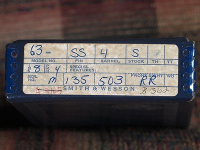 SMITH & WESSON 63 22LR - Image 6 of 6