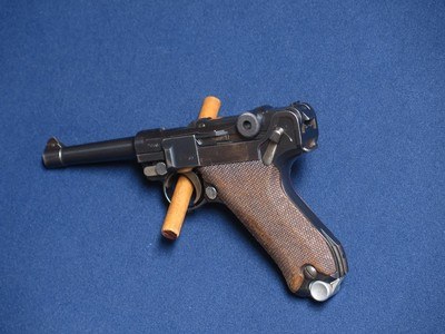 DWM DOUBLE DATE POLICE LUGER 9MM - Image 4 of 6